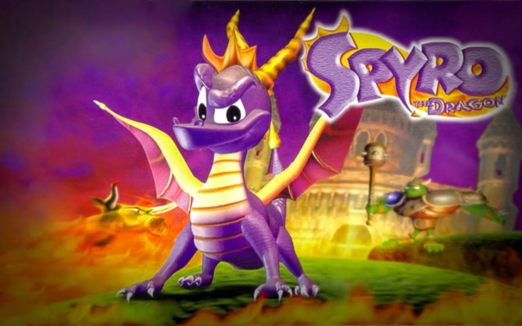 purple dragon